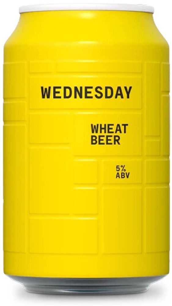 Пиво Анд Юнион Среда Вит Бир / And Union Wednesday Wheat Beer 0.44 - банка