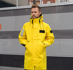 Ветровка Парка НПОГП VISUAL VANDAL Желтый