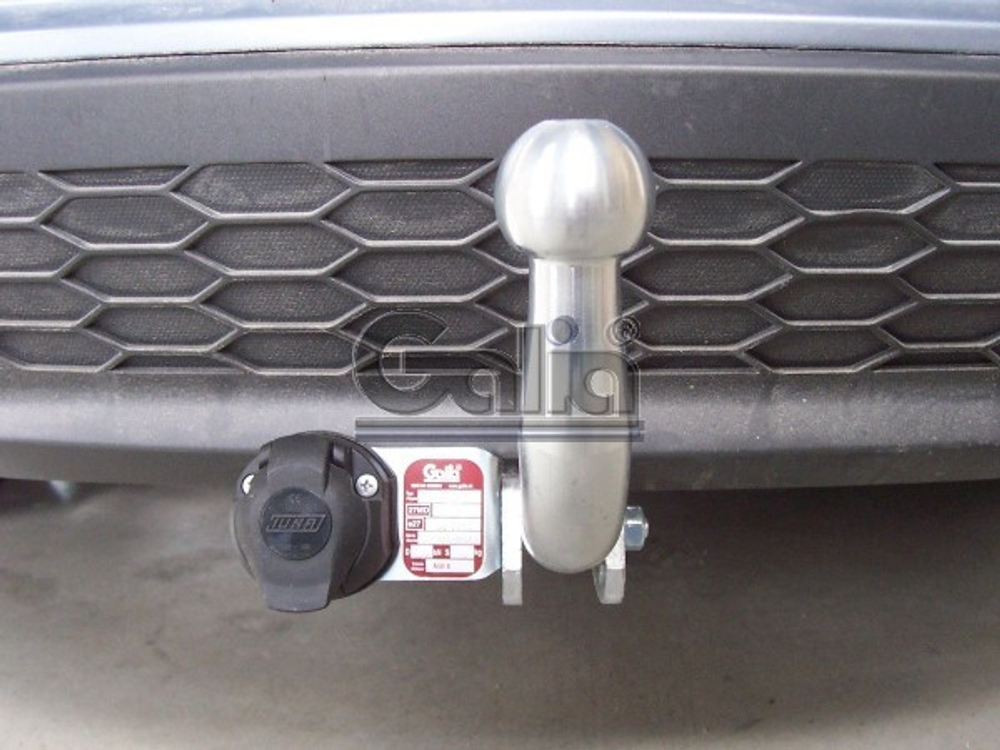 Фаркоп оцинкованный Galia H082A для Honda Civic хетчбек 5 дверей 2005-2012(паспорт и сертификат в комплекте)(без электрики)