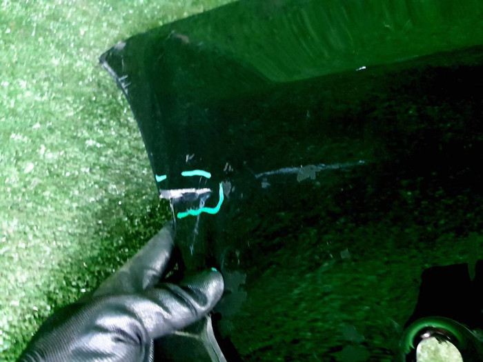 Бампер задний Mercedes GLC X253 (2019-2022)