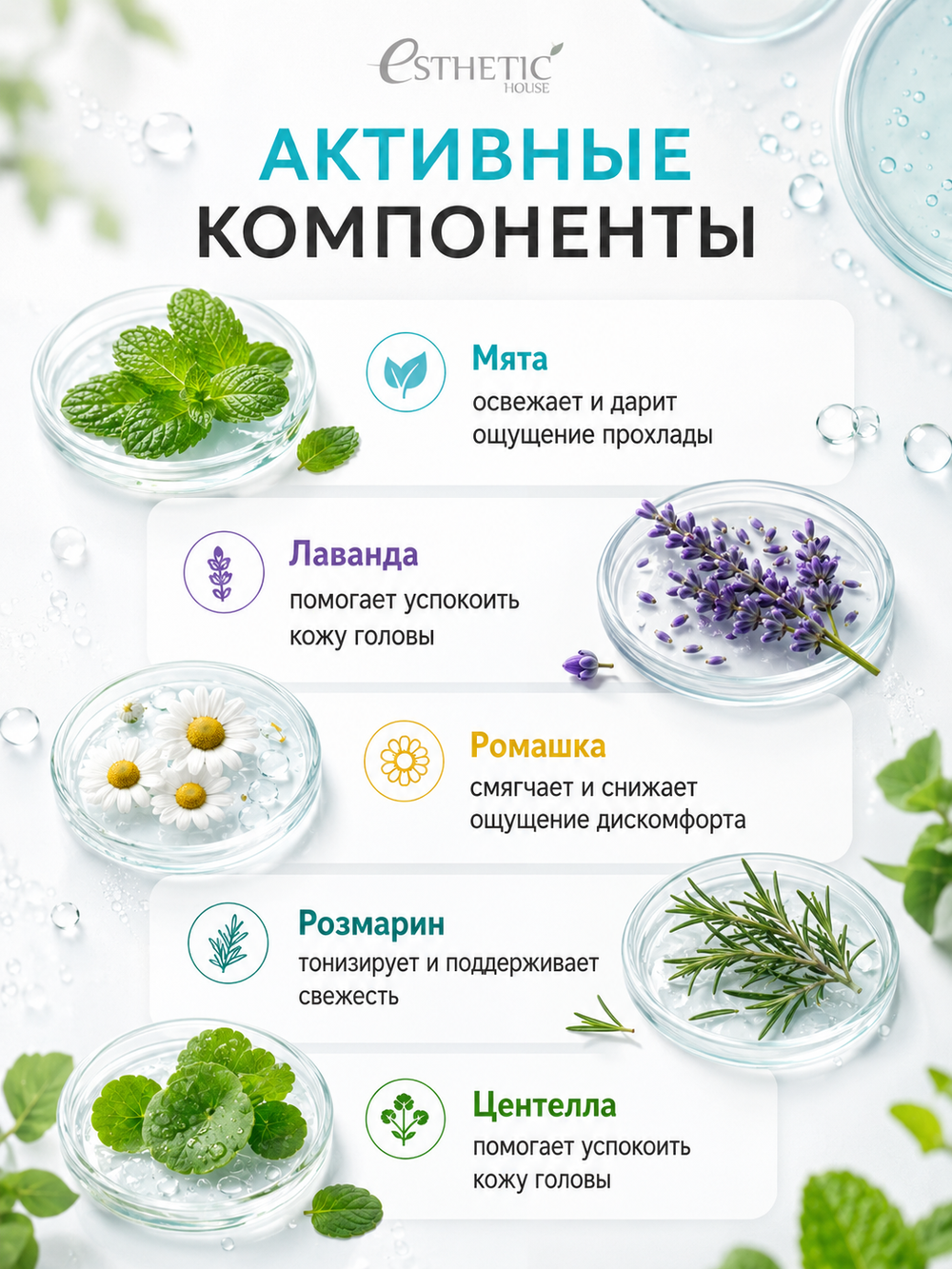 [ESTHETIC HOUSE] Спрей для кожи головы ОСВЕЖАЮЩИЙ CP-1 Scalp Tincture, 100мл