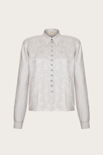 БЛУЗА ИЗ ПРИНТОВАННОГО ШЕЛКА