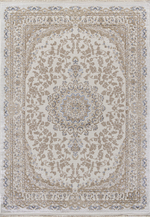 Ковер 27239A - CREAM / BLUE - Прямоугольник - коллекция MOSSO размер 200*290 см