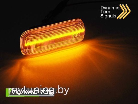 Повторители поворота WHITE LED SEQ для MERCEDES ML W163 98-05
