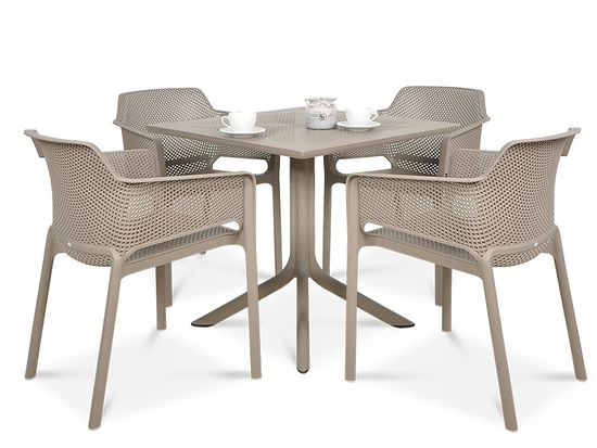 Стул Net пластиковый цвет тортора Nardi Италия