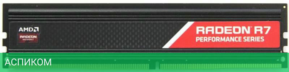 Оперативная память AMD Radeon R7 Performance 4GB DDR4 PC4-21300 (R744G2606U1S-U)