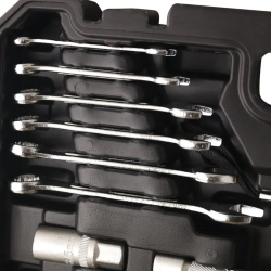 Набор инструментов 168пр. 1/4'', 3/8'(6гр)'(4-19мм) WMC TOOLS WMC-30168