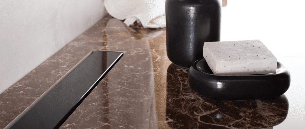 Душевой лоток Pestan Confluo Frameless Line 650 Black Glass