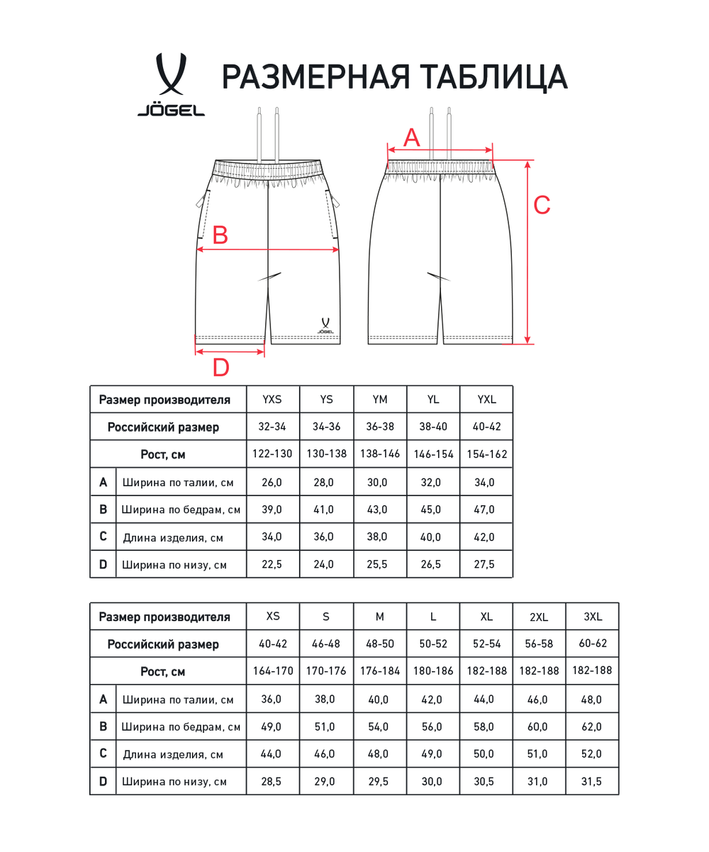 Шорты ESSENTIAL Athlete Shorts, черный