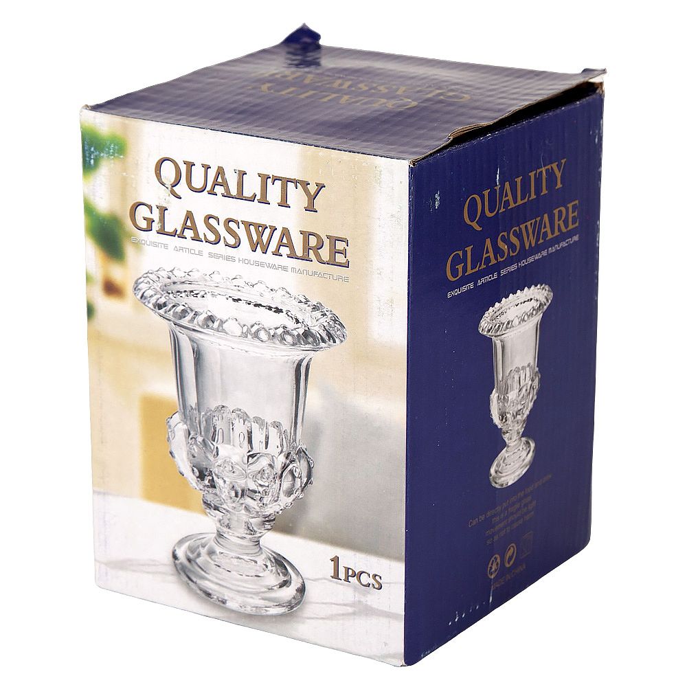 Ваза "Princess" h=15см, v=280мл (стекло) (индивидуальная упаковка)