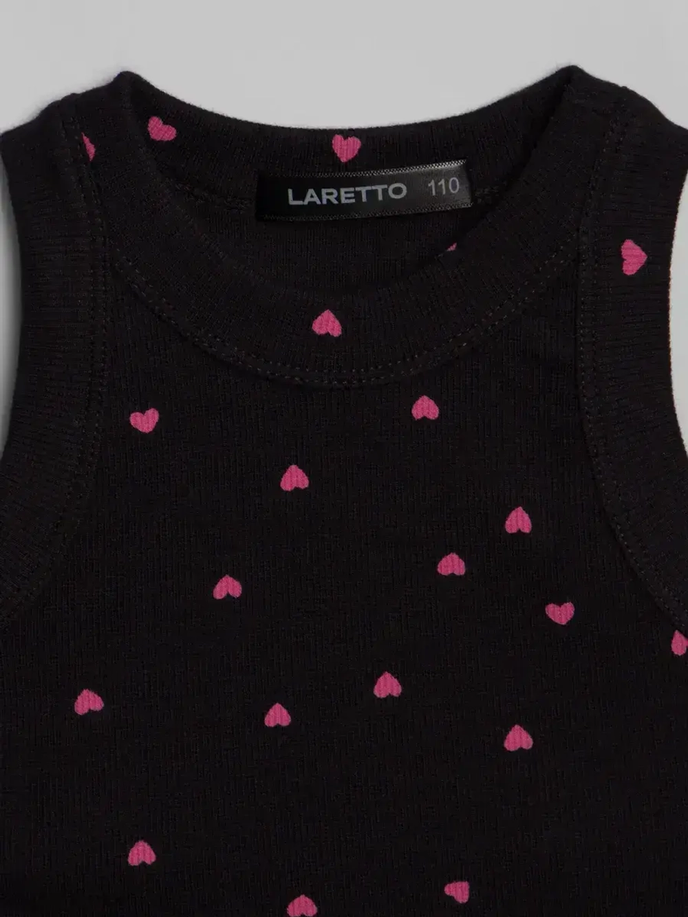 Летний кроп топ трикотажный детский