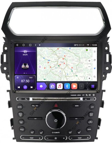 Магнитола для Ford Explorer 2011-2019 - Carmedia SF-1263 Android 10, 8-ядер, SIM-слот (только с установкой в Москве)