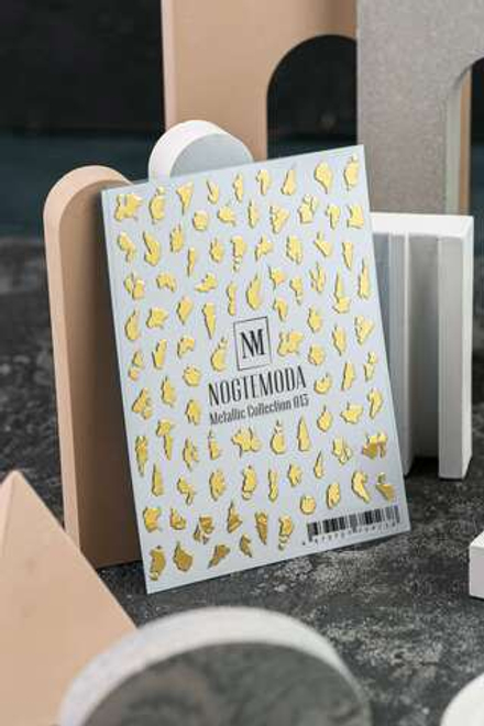 Наклейки NogteModa METALLIC COLLECTION 013