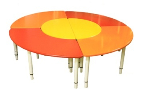 Стол Трансформер № 2 регулируемый (6 столов), d-2100