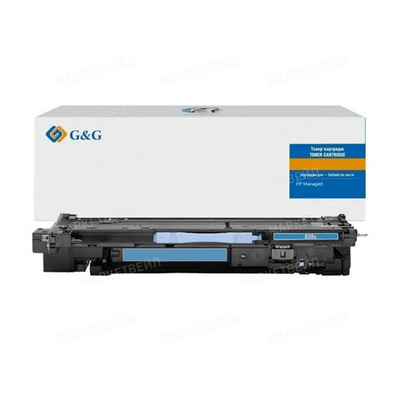 Фотобарабан G&G, аналог HP CF359A (828A) для Color LaserJet M855/M880, голубой (21K)