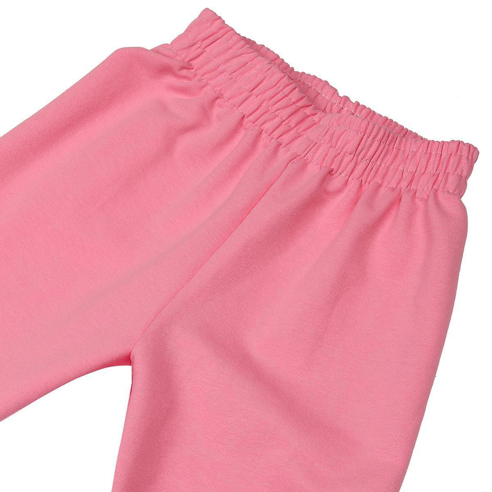 Брюки д/девочки ШТ-89/2 р.134 "Гренада-2" розовый (Ивашка)