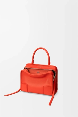 Loewe Маленькая сумка Amazona 180 из мягкой телячьей кожи, оранжевый