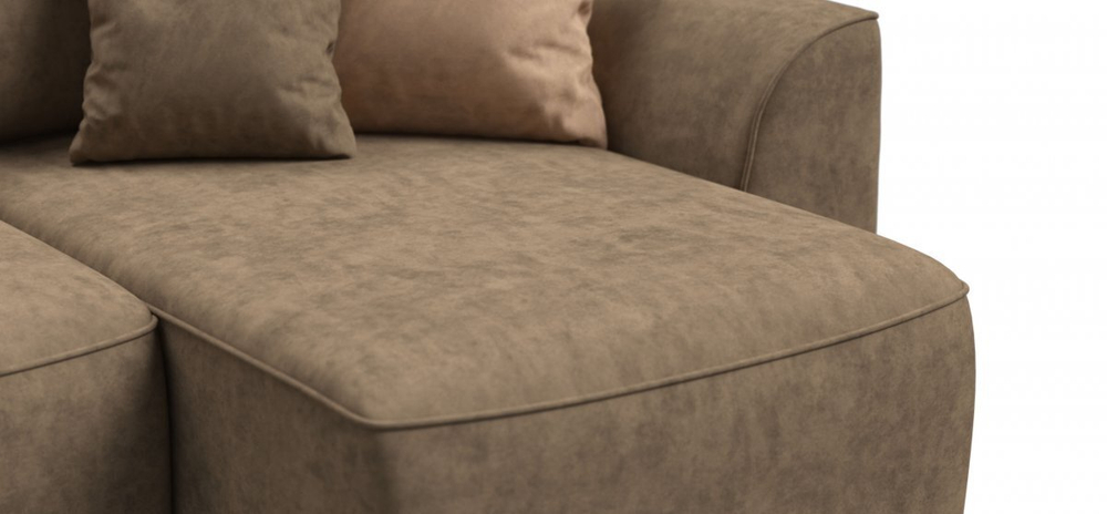 Угловой диван KING SE Велюр Royal тауп