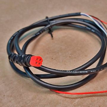 Кабель питания / NMEA для Garmin Striker / Echo / EchoMAP Chirp Plus UHD 4-PIN (1 метр)