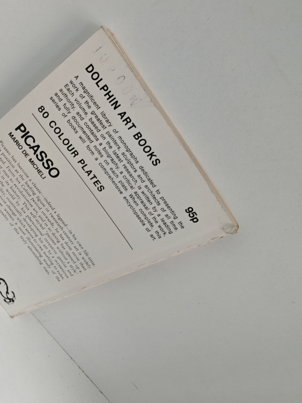 Picasso: The Life and Work of the Artist Illustrated with 80 Colour Plates