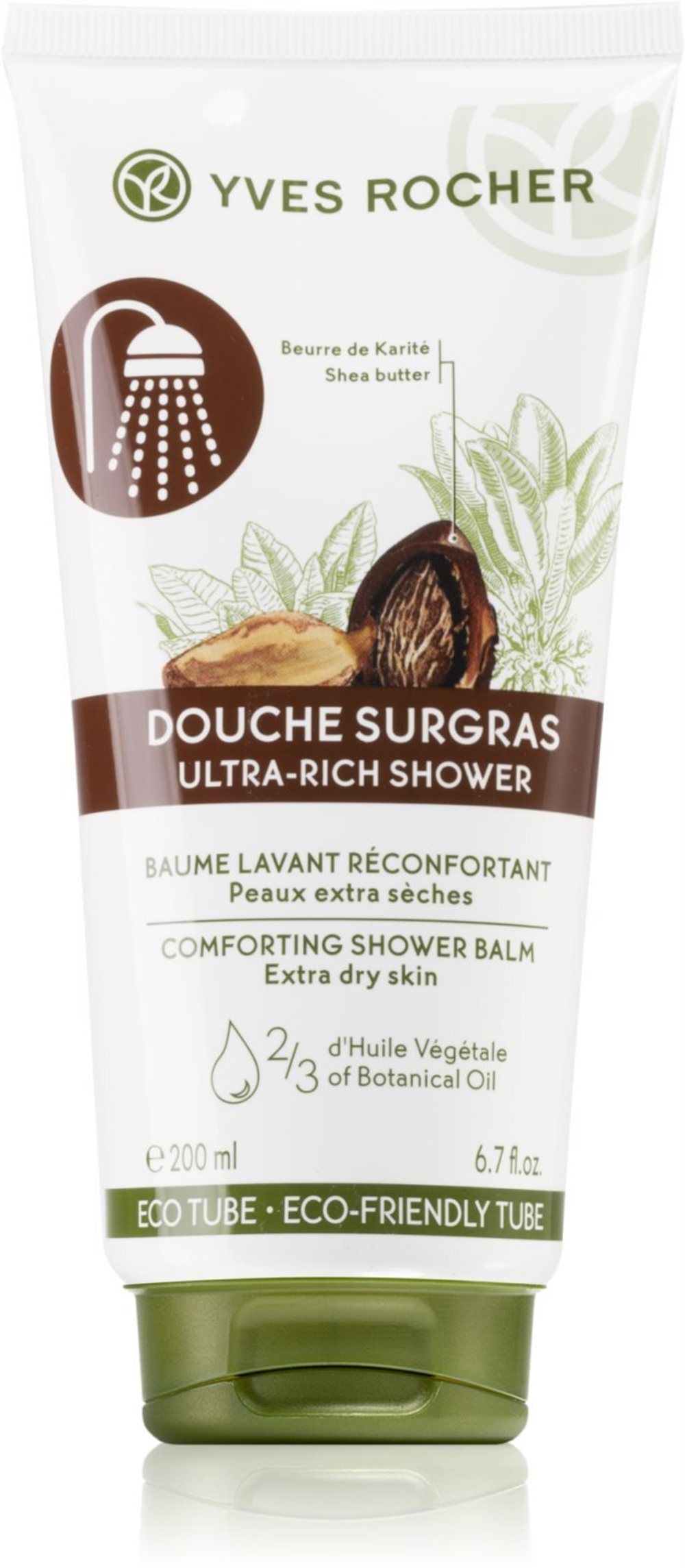 Yves Rocher Douche Surgras - крем для душа для очень сухой кожи /   200  ml  / GTIN 3660005146201