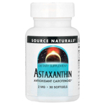 Source Naturals, астаксантин, 2 мг, 30 капсул