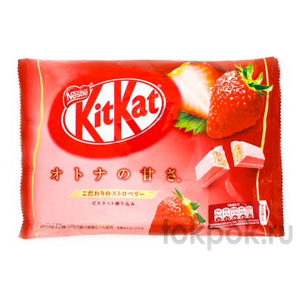 Кит кат со вкусом клубники Kit-Kat Strawberry