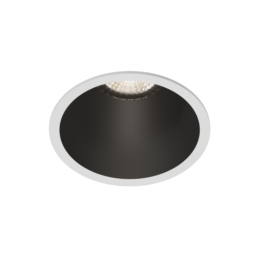 DK3026-WB Встраиваемый светильник, IP 20, 10 Вт, GU5.3, LED, белый/черный, пластик