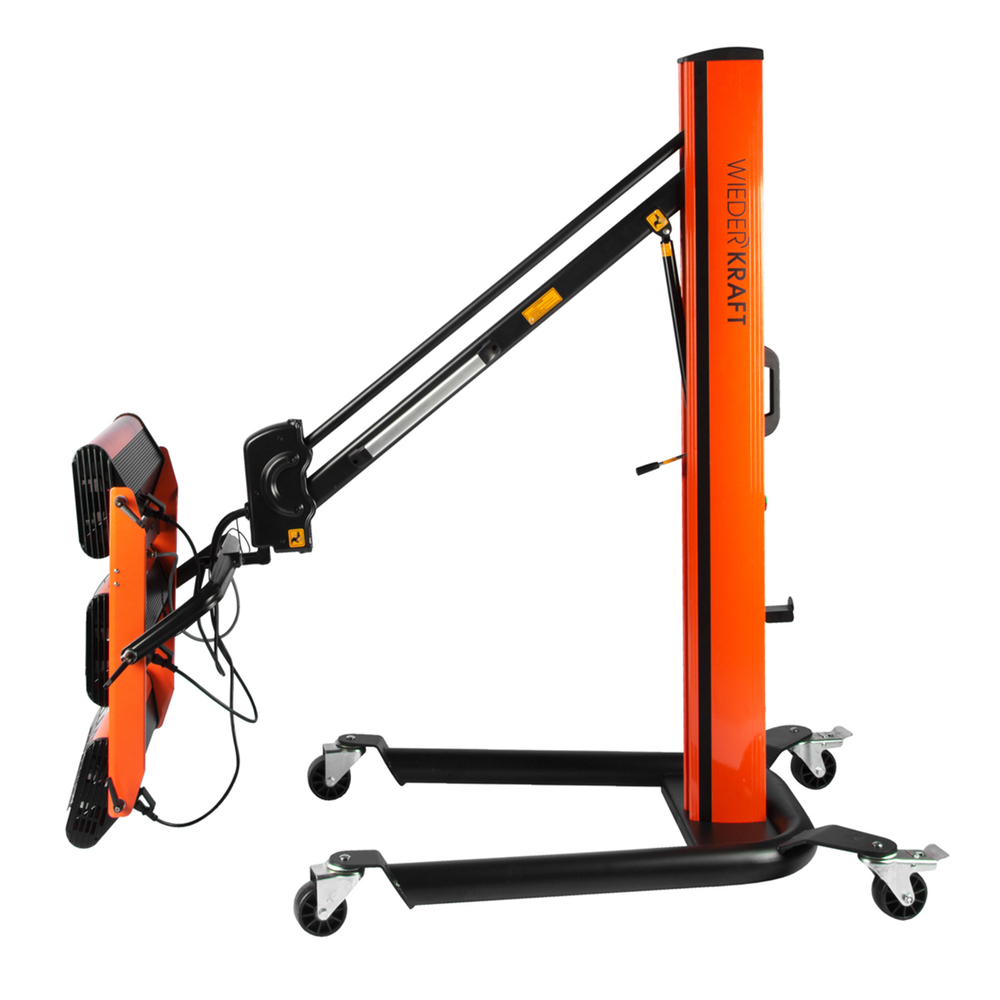 WDK-3D Трехкассетная мобильная ИК сушка на пантографической стойке с гидроцилиндром