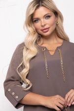 Платье "Кармит" П7287 (капучино) LT Collection (Акция)