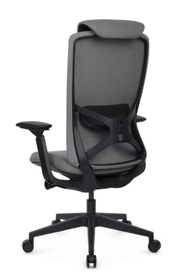 Кресло Gemini EGE-002A Черный пластик/Серый