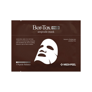 Тканевая маска с эффектом ботокса MEDI-PEEL Bor-Tox Ampoule Mask 5 Peptide