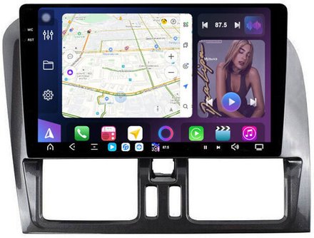 Магнитола для Volvo XC60 2008-2013 - FarCar XXL9-9558A монитор 9.5" 2K QLED на Android 13, TS20, 8+256Гб, CarPlay, 4G SIM-слот