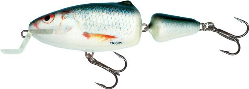 Воблер плавающий двухсост. Salmo FRISKY SR 07/RD