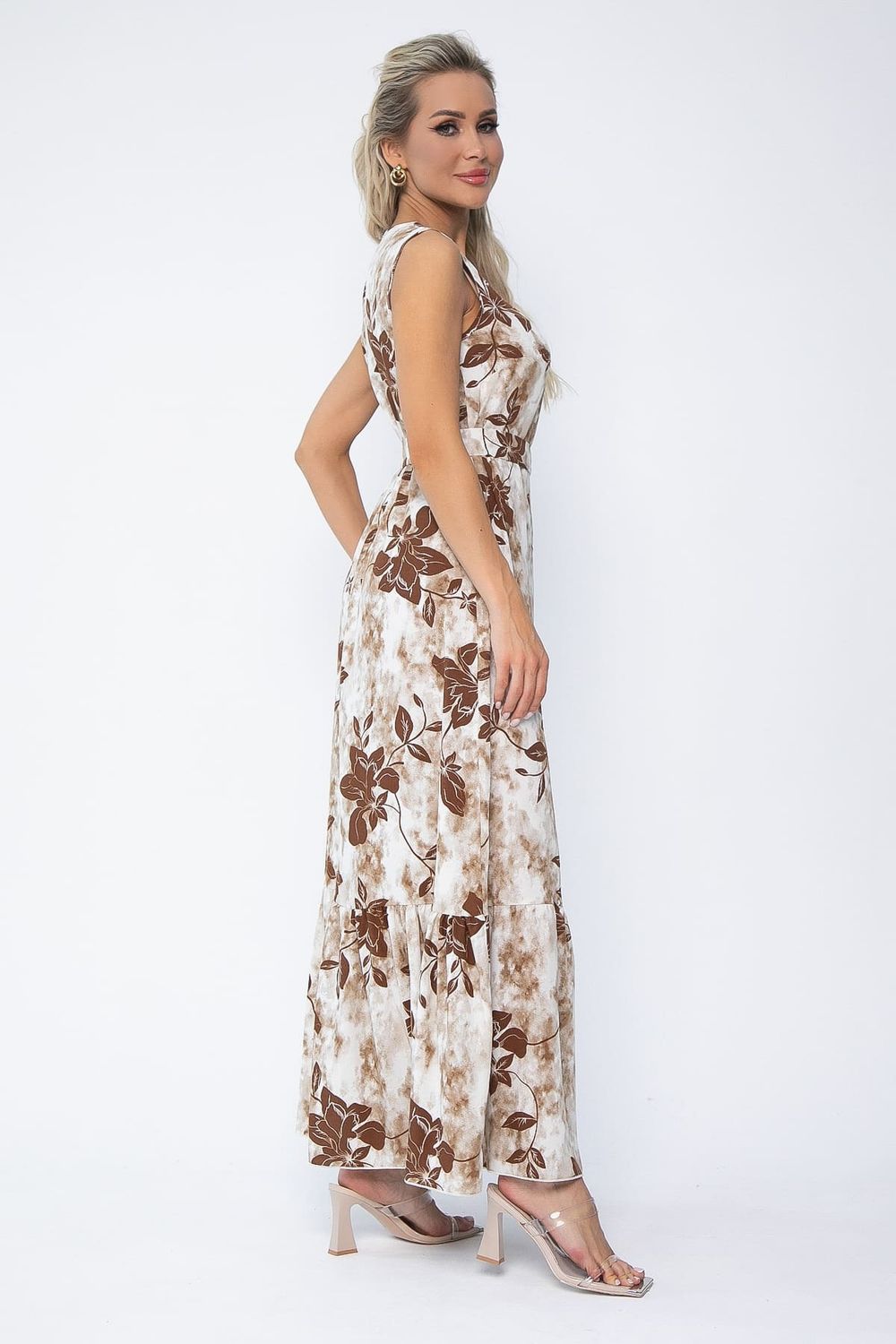 Платье Твой образ макси (бежевое) П13561-12М LT Collection