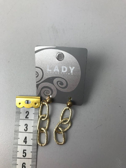 Серьги Lady Collection металлические, новые