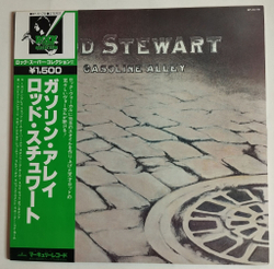 Винтажная виниловая пластинка LP Rod Stewart Gasoline Alley (Japan 1978) (Obi)