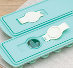 Форма для льда КАПЛЯ с крышкой и клапаном, по дну формы эластичные вставки М1250