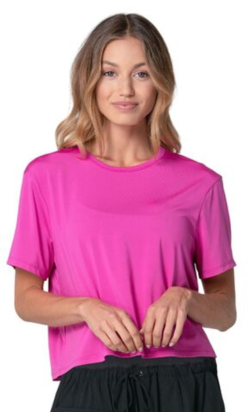 Женская теннисная футболка Lucky in Love Power Box - mulberry