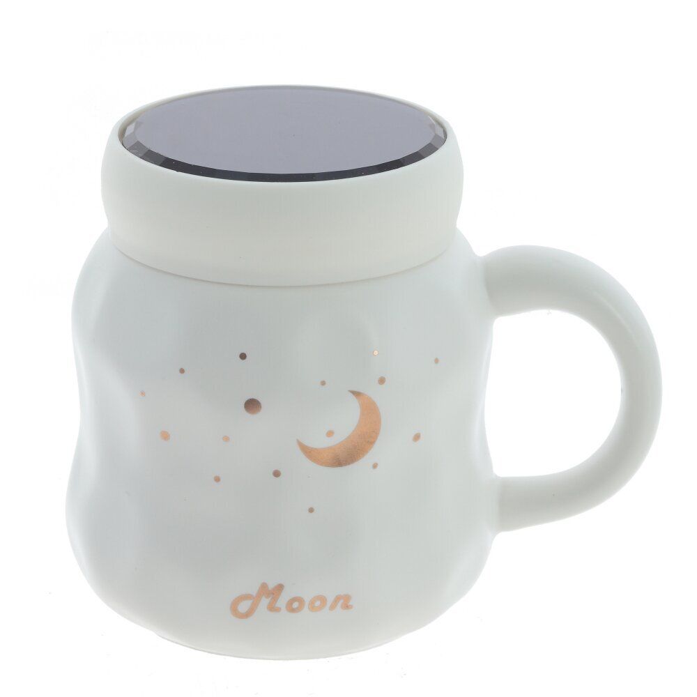 GAEM Кружка с крышкой, 450 мл, L13 W9,5 H11 см, 4в.