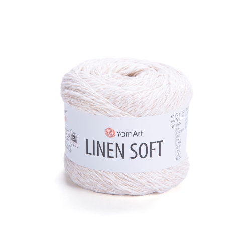 Пряжа YarnArt Linen Soft (7301)