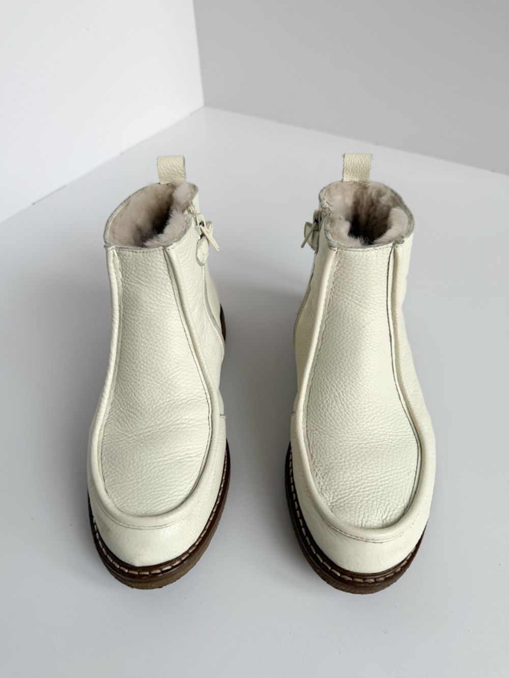 Кожаные ботинки Bonpoint, 34