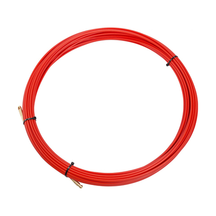 Протяжка кабельная Rexant, стеклопруток, d 3,5 мм, 20 м, красная