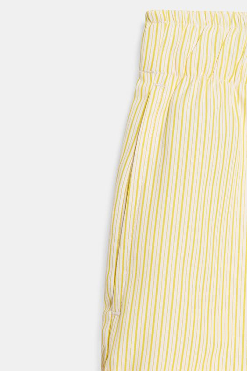 ZARA ШОРТЫ ИЗ ПОПЛИНА В ПОЛОСКУ, С ПРИНТОМ