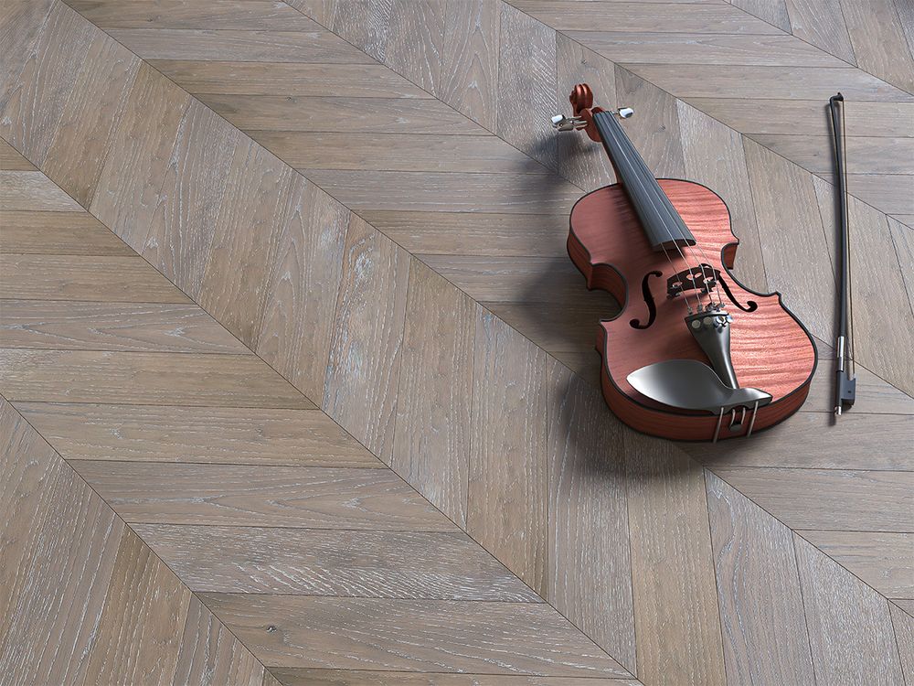 Инженерная французская елка Дуб Аргенто, 1,38 м²