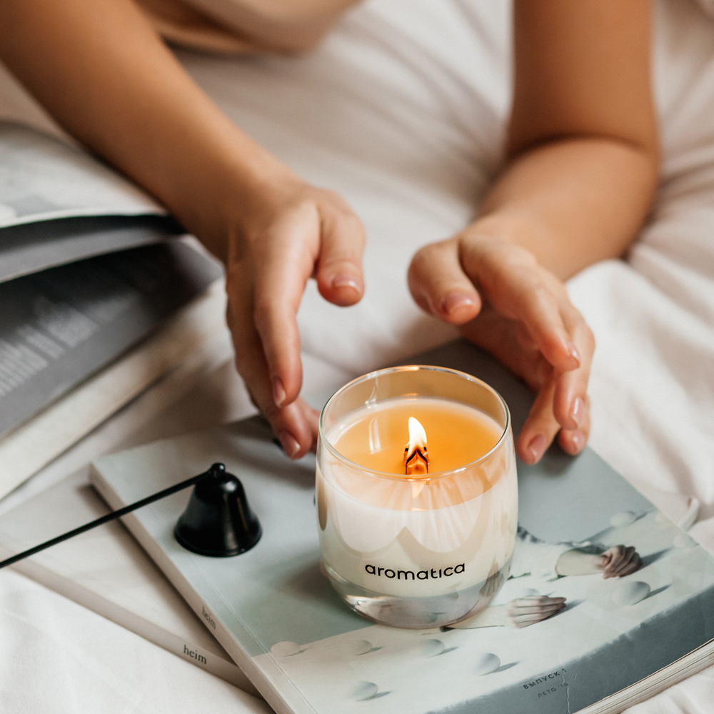 Аромасвеча AROMATICA Интригующее красное