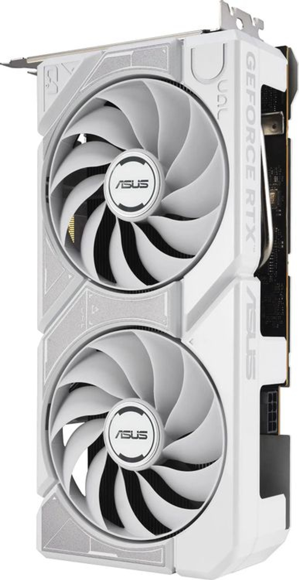 Видеокарта ASUS NVIDIA  GeForce RTX 5060 DUAL-RTX5060-O8G-WHITE 8ГБ Dual, GDDR7, OC,  Ret