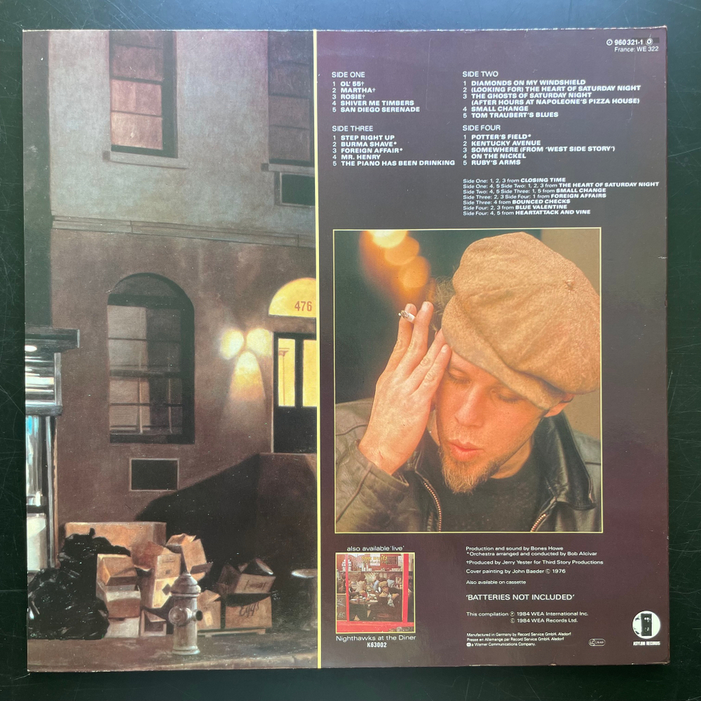 Tom Waits ‎– Asylum Years 2LP (Европа 1984г.)