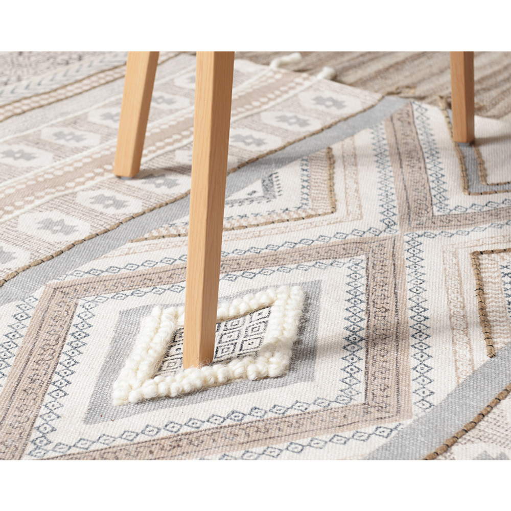 Ковер 70х160 Tkano  Ethnic с геометрическим орнаментом