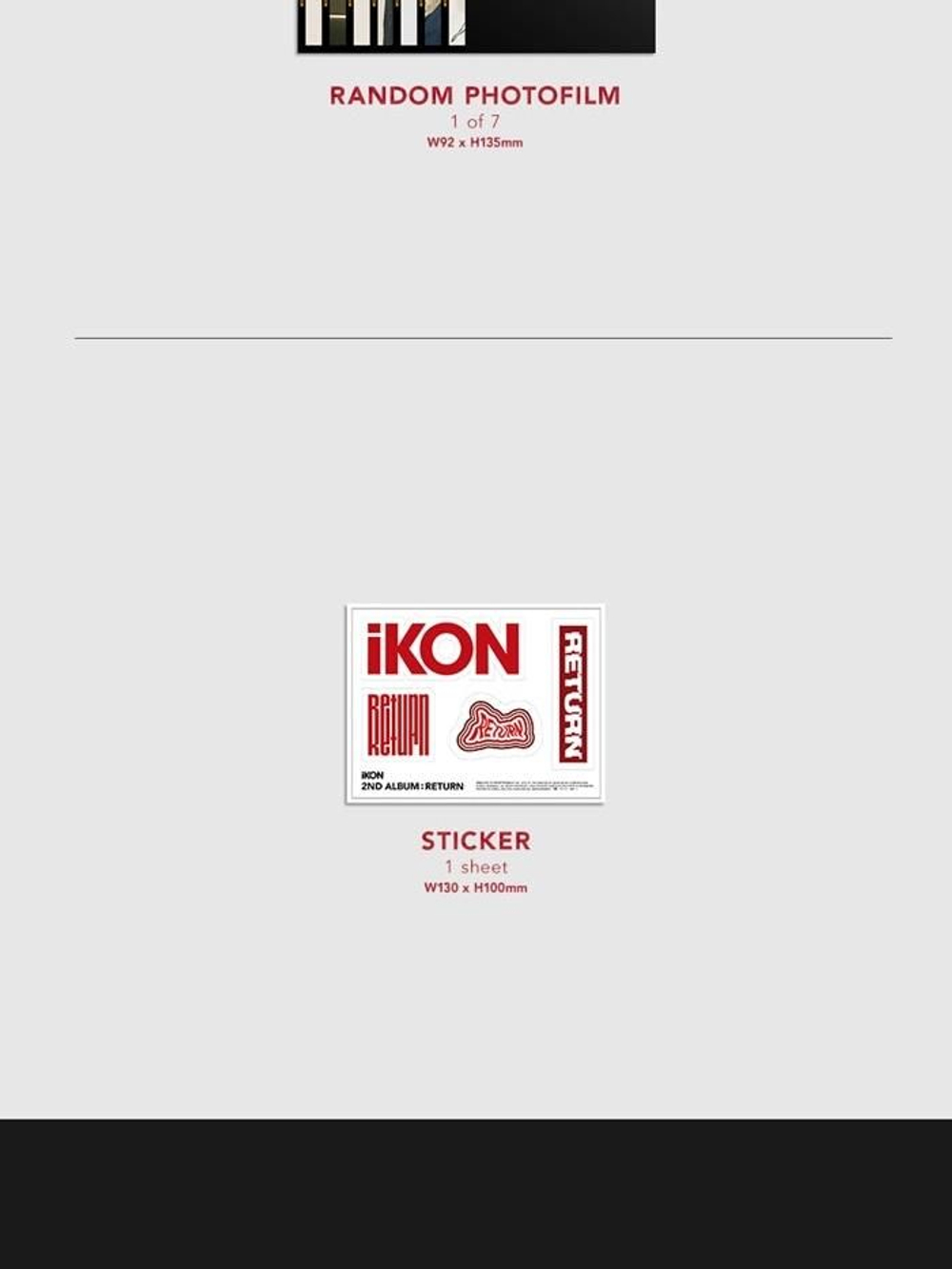Альбом iKON - Return 2nd Album RANDOM Version